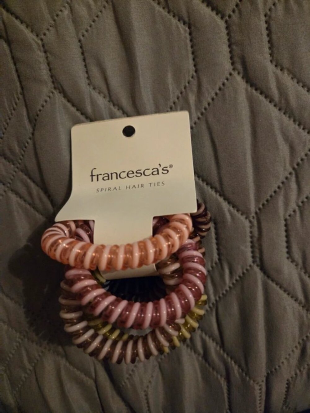 francesca's spiral hair ties